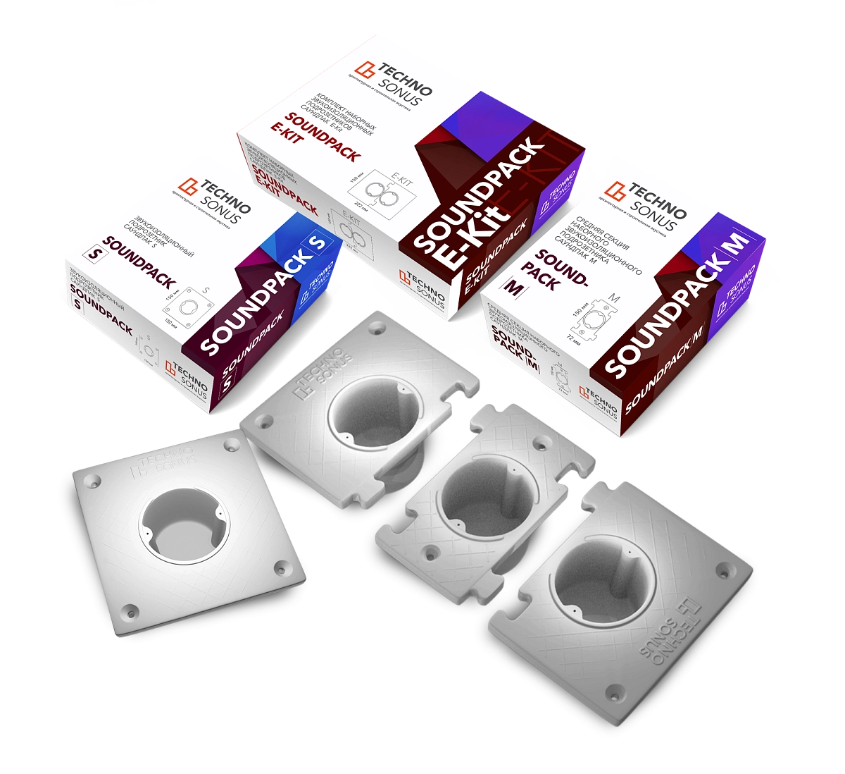 фото: Подрозетники СаундПак (SoundPack)